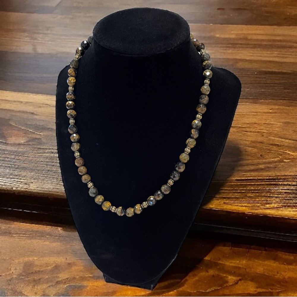 Handmade Tigers Eye Necklace